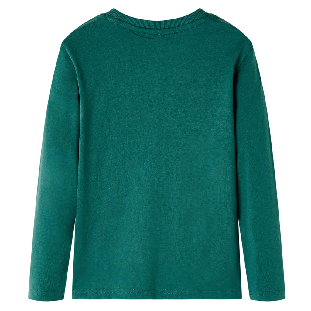 VidaXL Kindershirt mit langen Ärmeln 116 grün