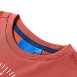 VidaXL Kindershirt mit langen Ärmeln 116 hennafarben