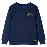 VidaXL Kinderpullover 92 Marineblau gemischt