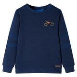 VidaXL Kinderpullover 116 Marineblau gemischt