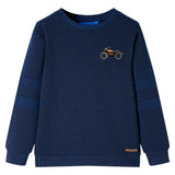 VidaXL Kinderpullover 140 Marineblau gemischt
