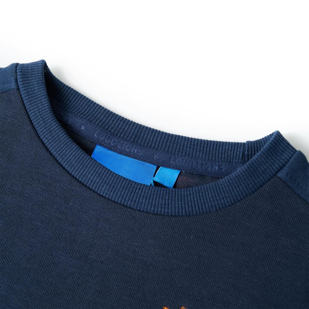 VidaXL Kinderpullover 140 Marineblau gemischt