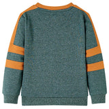 VidaXL Kinderpullover 128 dunkelgrün gemischt