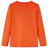 VidaXL Kindershirt mit langen Ärmeln 116 Orange