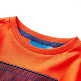 VidaXL Kindershirt mit langen Ärmeln 92 leuchtend orange