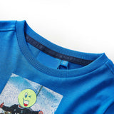 VidaXL Kindershirt mit langen Ärmeln 104 Kobaltblau
