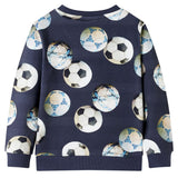 VidaXL Kinderpullover 128 Marineblau