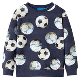 VidaXL Kinderpullover 140 Marineblau