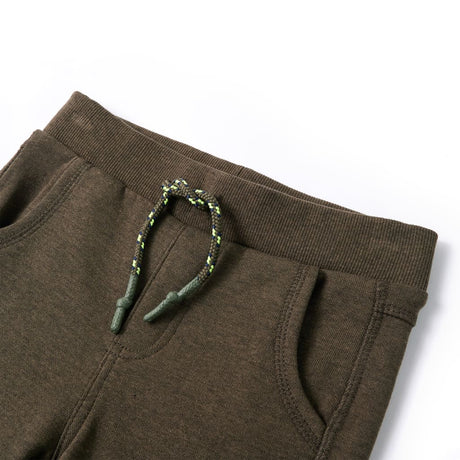Vidaxl Kinder-Jogginghose 140 Khaki gemischt