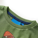 VidaXL Kindershirt mit langen Ärmeln 92 helles Khaki