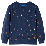 VidaXL Kinderpullover 128 Marineblau gemischt
