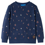 VidaXL Kinderpullover 140 Marineblau gemischt