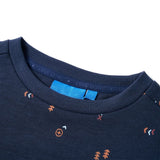 VidaXL Kinderpullover 140 Marineblau gemischt