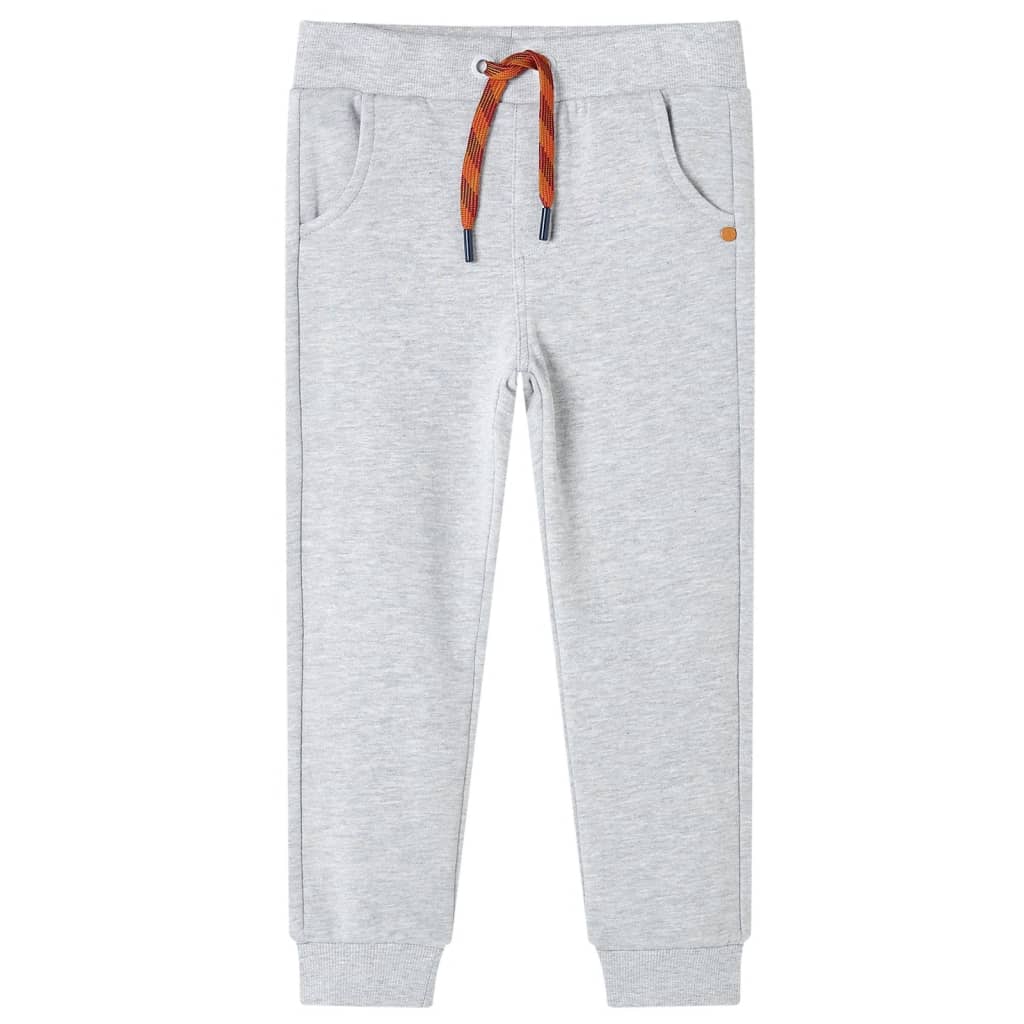 VidaXL Kinder-Jogginghose 104 grau gemischt