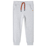 VidaXL Kinder-Jogginghose 104 grau gemischt