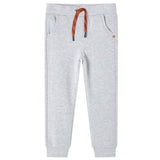 VidaXL Kinder-Jogginghose 116 grau gemischt