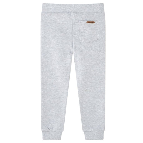 VidaXL Kinder-Jogginghose 116 grau gemischt