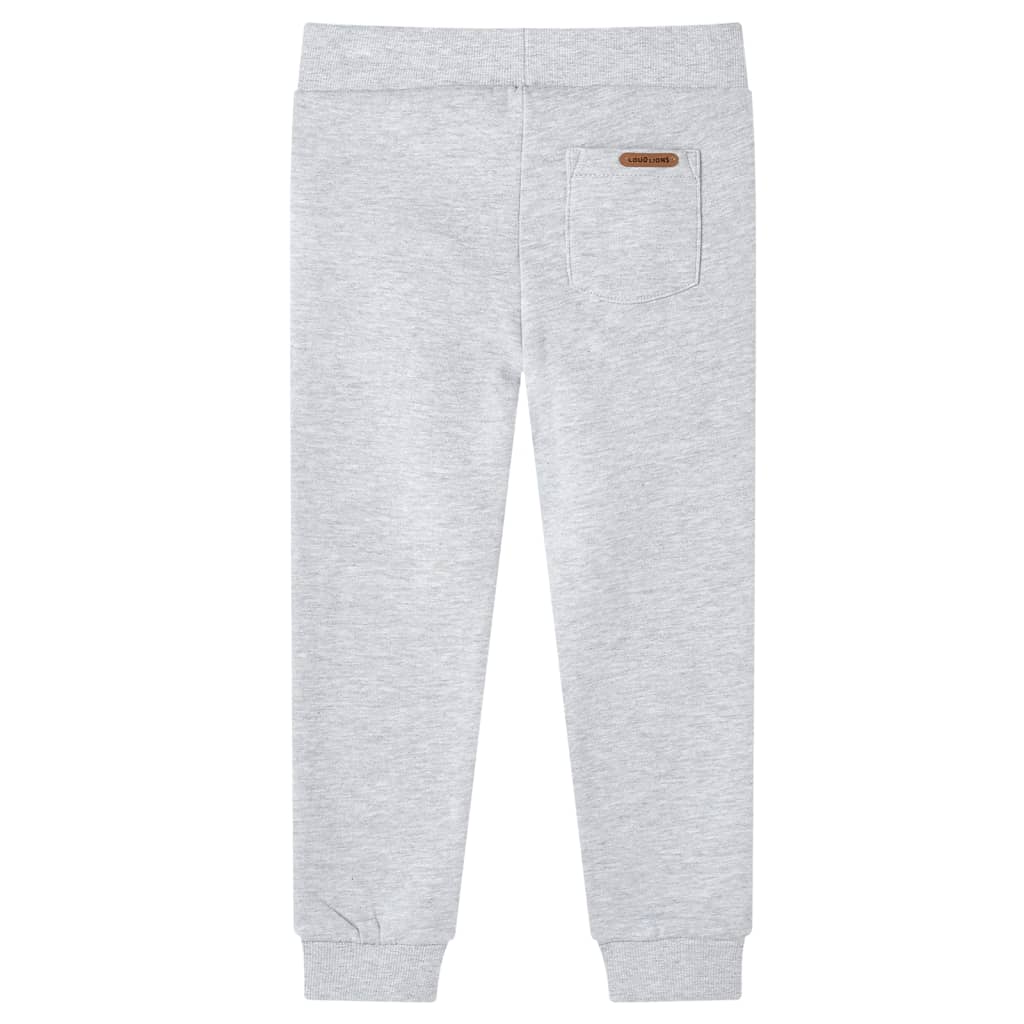 VidaXL Kinder-Jogginghose 128 grau gemischt