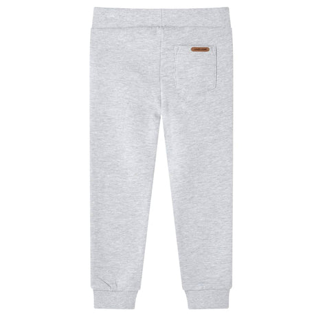 VidaXL Kinder-Jogginghose 128 grau gemischt