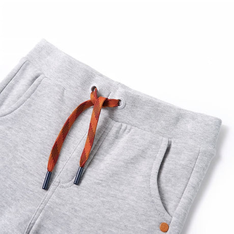 VidaXL Kinder-Jogginghose 128 grau gemischt