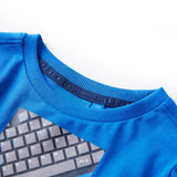 VidaXL Kindershirt mit langen Ärmeln 116 Kobaltblau