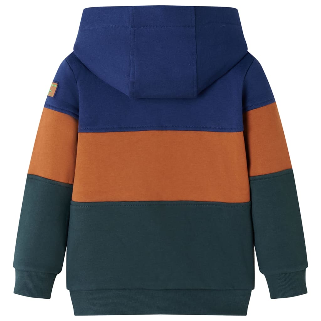 VidaXL Kinderstrickjacke mit Kapuze und Reißverschluss 116