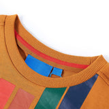 VidaXL Kindershirt mit langen Ärmeln 104 dunkles Ocker