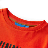 VidaXL Kindershirt mit langen Ärmeln 104 leuchtend orange