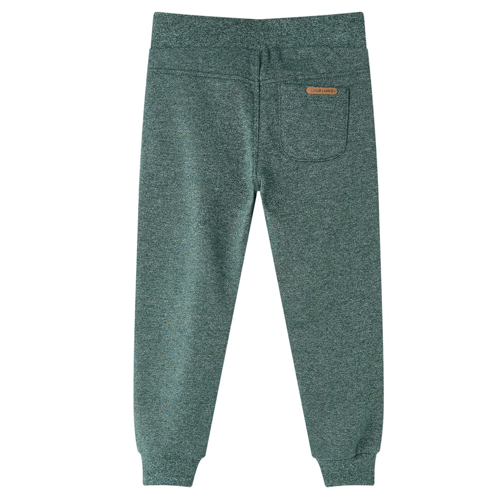 VidaXL Kinder-Jogginghose 104 Dunkelgrün