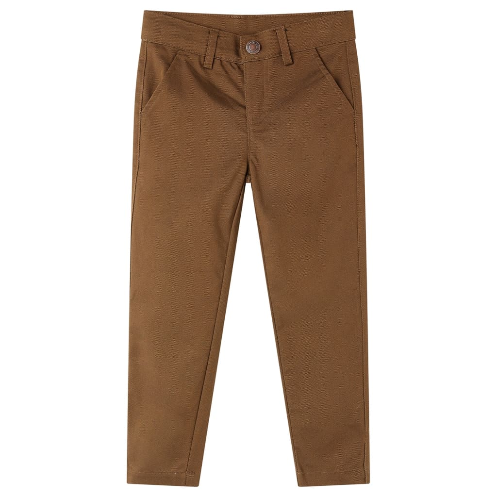 VidaXL Kinderhose 92 cognacfarben