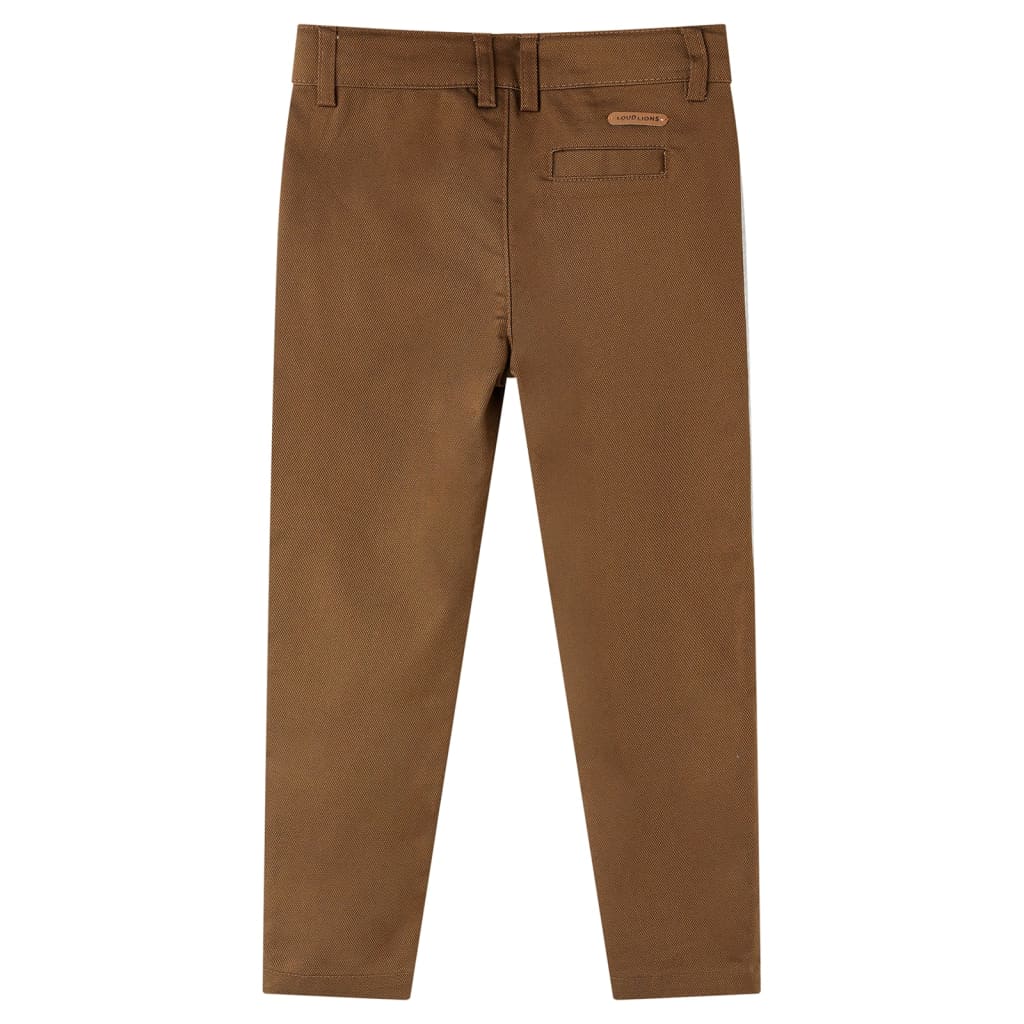 VidaXL Kinderhose 128 cognacfarben