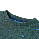 VidaXL Kinderpullover 104 dunkelgrün gemischt