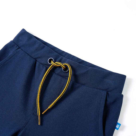 VidaXL Kinderhose mit Kordelzug 92 Marineblau