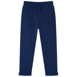 VidaXL Kinderhose mit Kordelzug 104 Marineblau