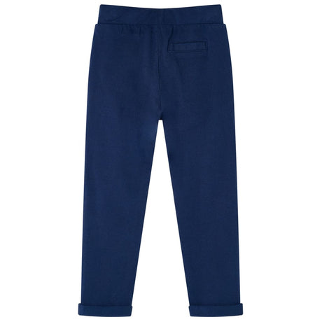VidaXL Kinderhose mit Kordelzug 104 Marineblau