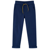 VidaXL Kinderhose mit Kordelzug 116 Marineblau