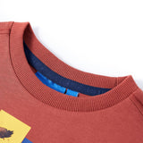 VidaXL Kindershirt mit langen Ärmeln 104 hennafarben