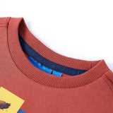 VidaXL Kindershirt mit langen Ärmeln 116 hennafarben