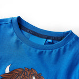 VidaXL Kindershirt mit langen Ärmeln 104 Kobaltblau