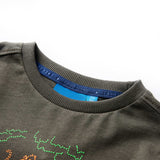 VidaXL Kindershirt mit langen Ärmeln 140 Khaki