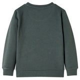 VidaXL Kinderpullover 92 Dunkelkhaki