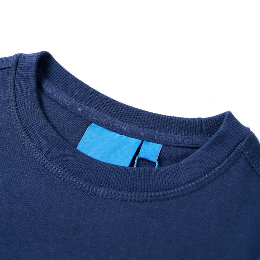 VidaXL Kinderpullover 116 Marineblau