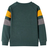 VidaXL Kinderpullover 92 Dunkelgrün
