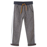 VidaXL Kinder-Jogginghose 116 dunkelgrau meliert