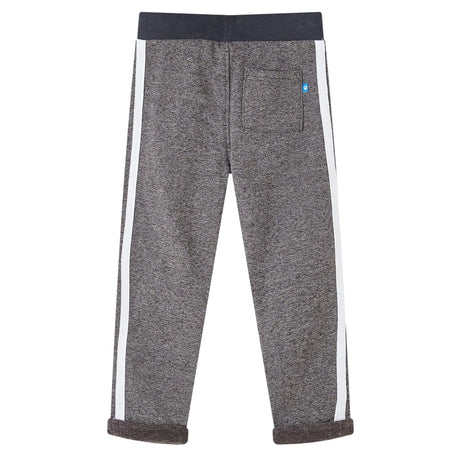 VidaXL Kinder-Jogginghose 140 dunkelgrau gemischt