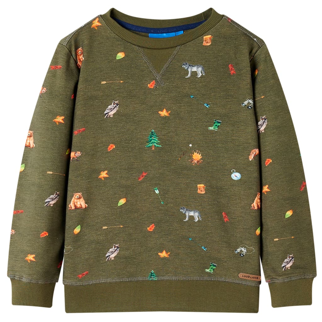 VidaXL Kinderpullover 104 Khaki