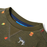 VidaXL Kinderpullover 116 Khaki