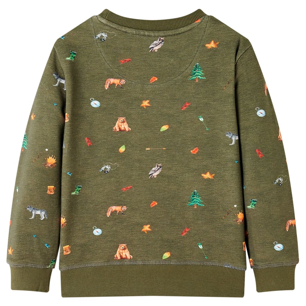 VidaXL Kinderpullover 128 Khaki