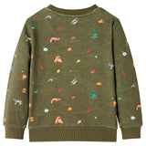 VidaXL Kinderpullover 128 Khaki