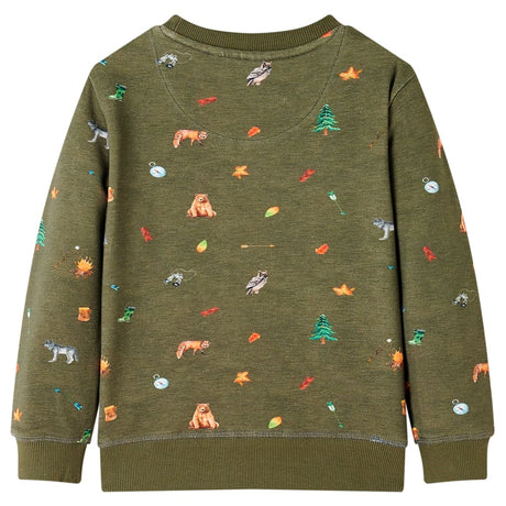 VidaXL Kinderpullover 128 Khaki